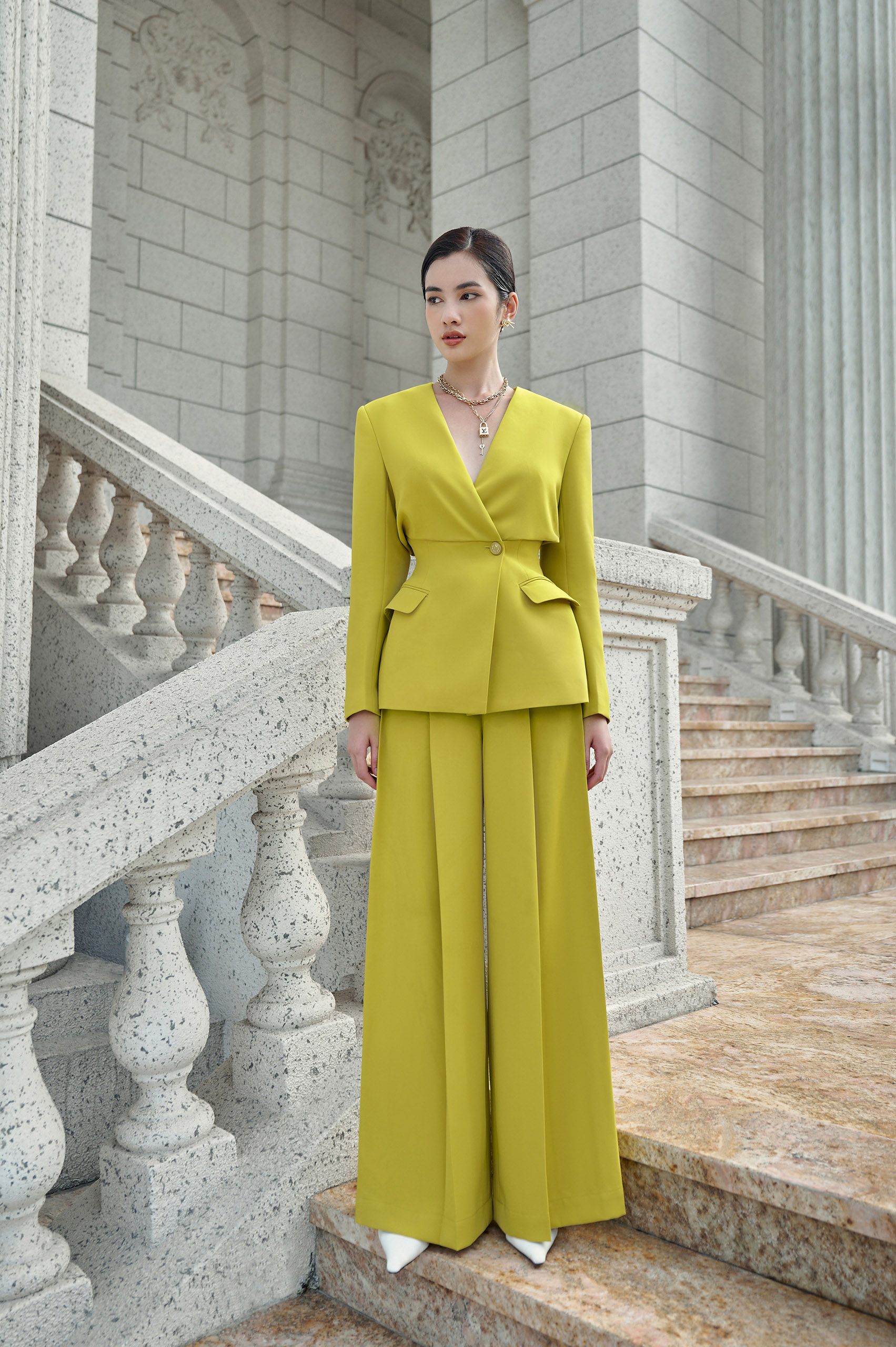 Tracy Noen Wide Leg Pants