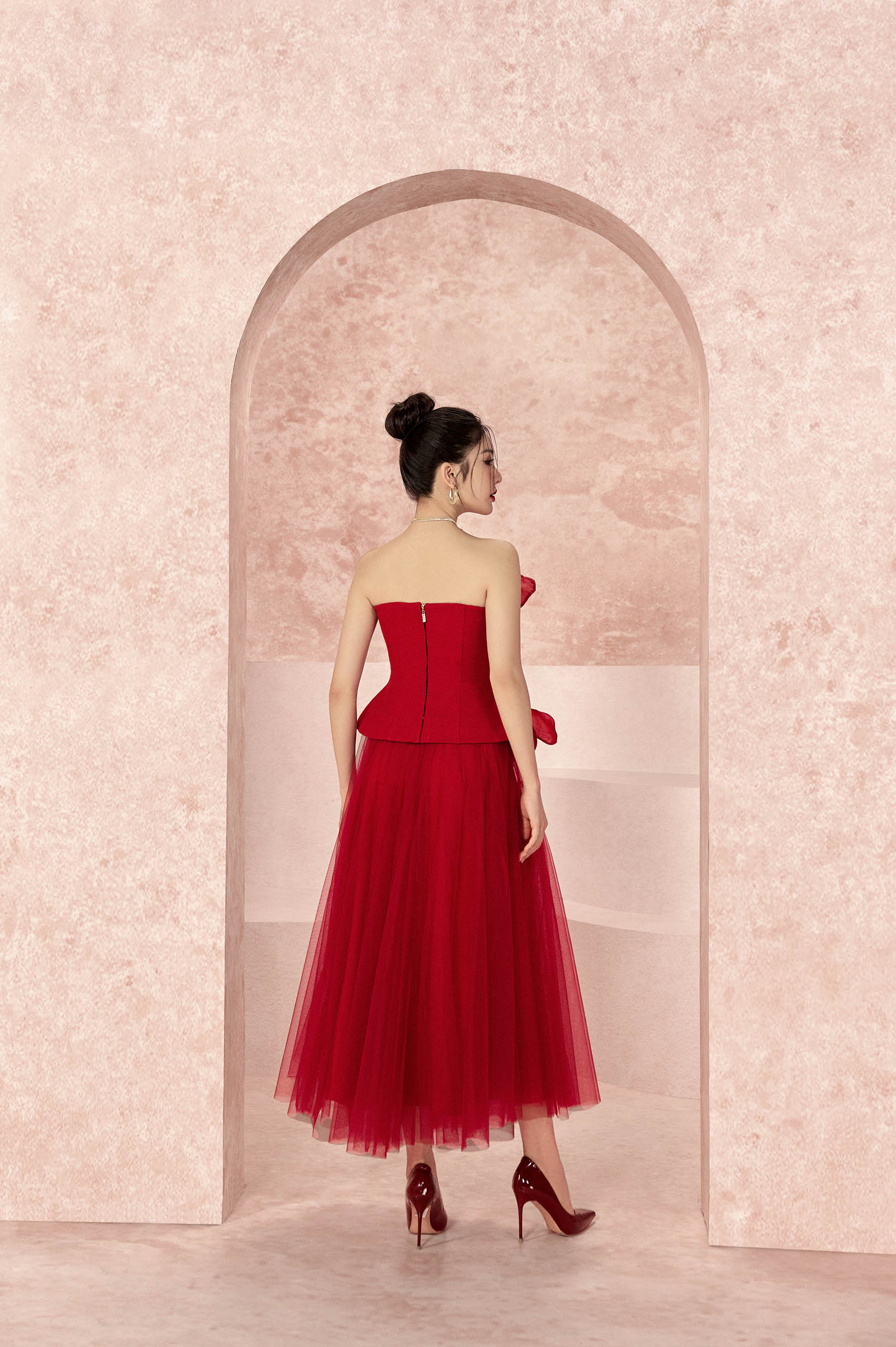 Eirian Chiffon Skirt - Image 3