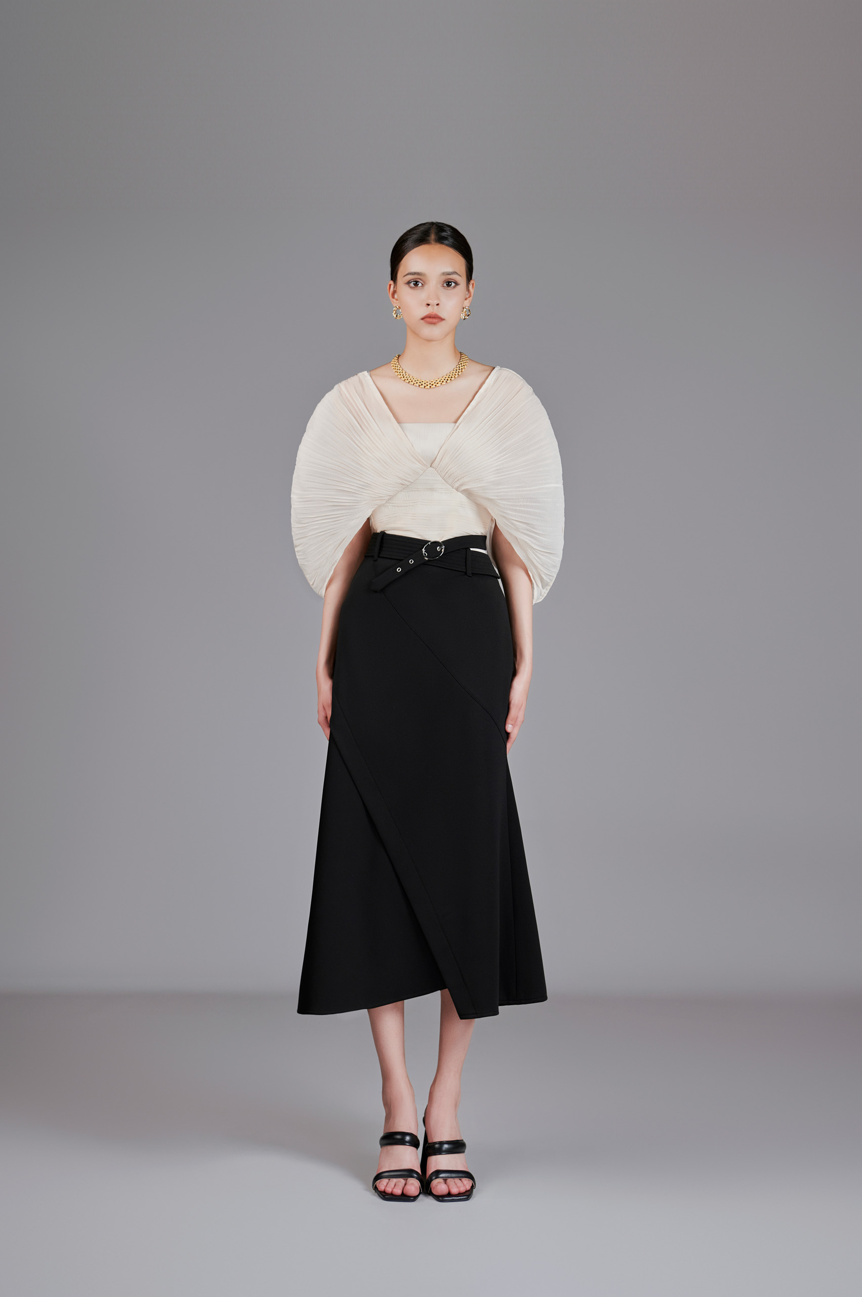 Alda Pleated Shirt - Image 2