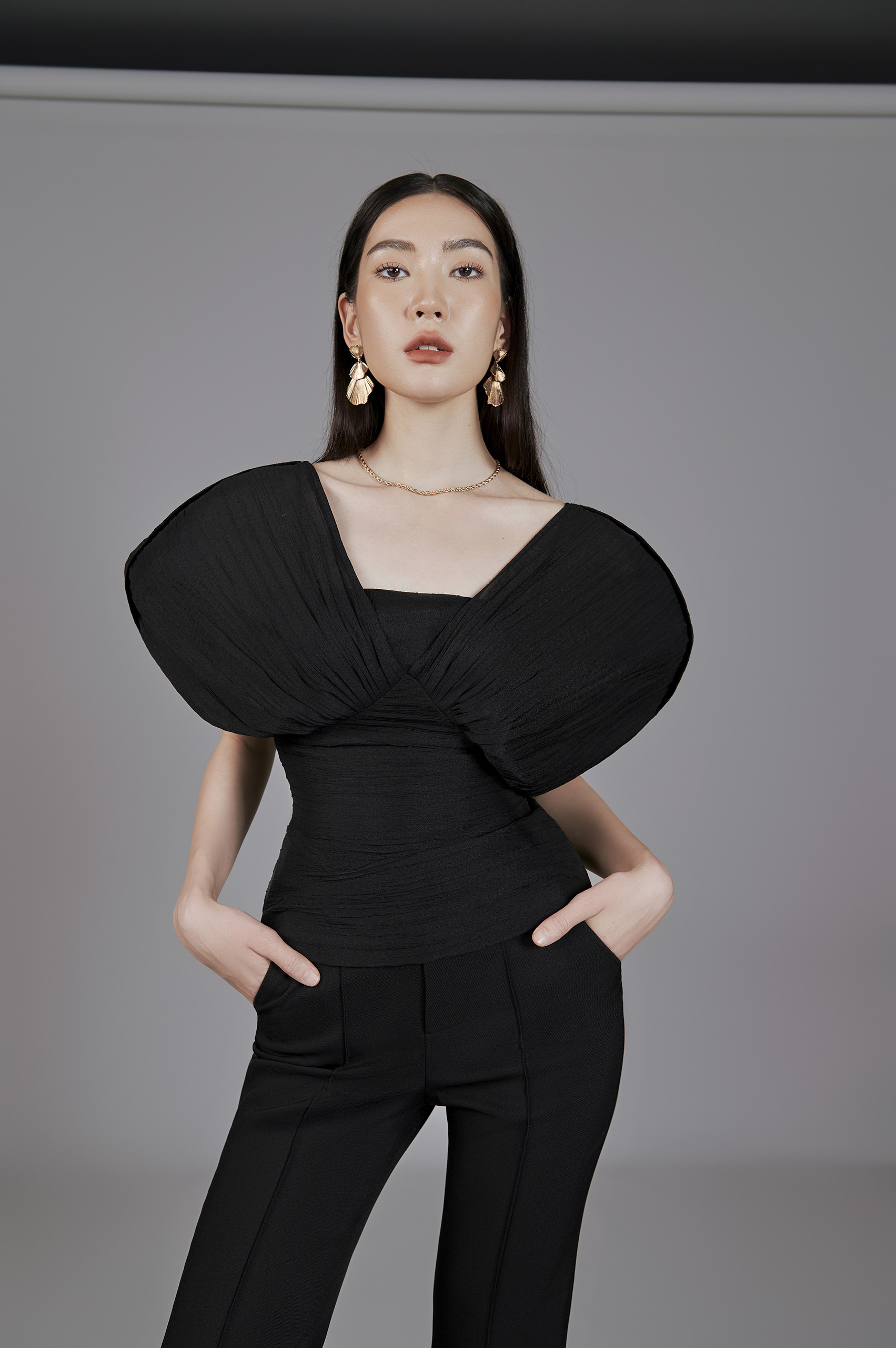 Salil Pleated Shirt - Image 3