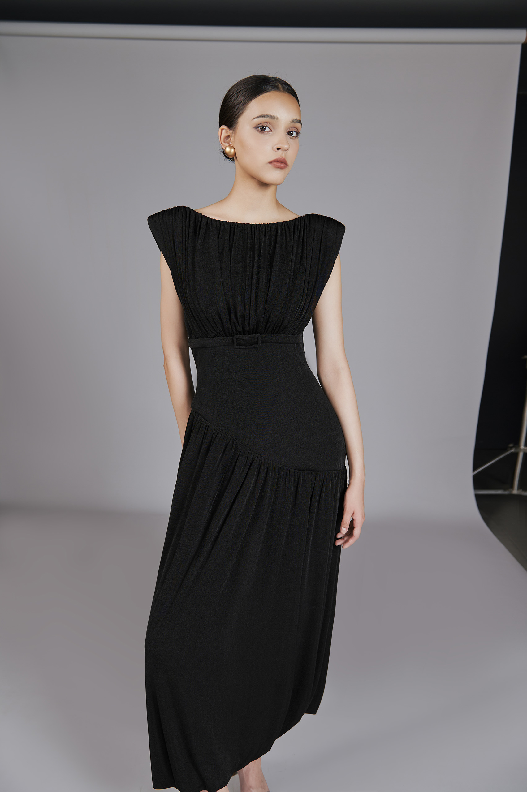 Baia Black Dress - Image 4