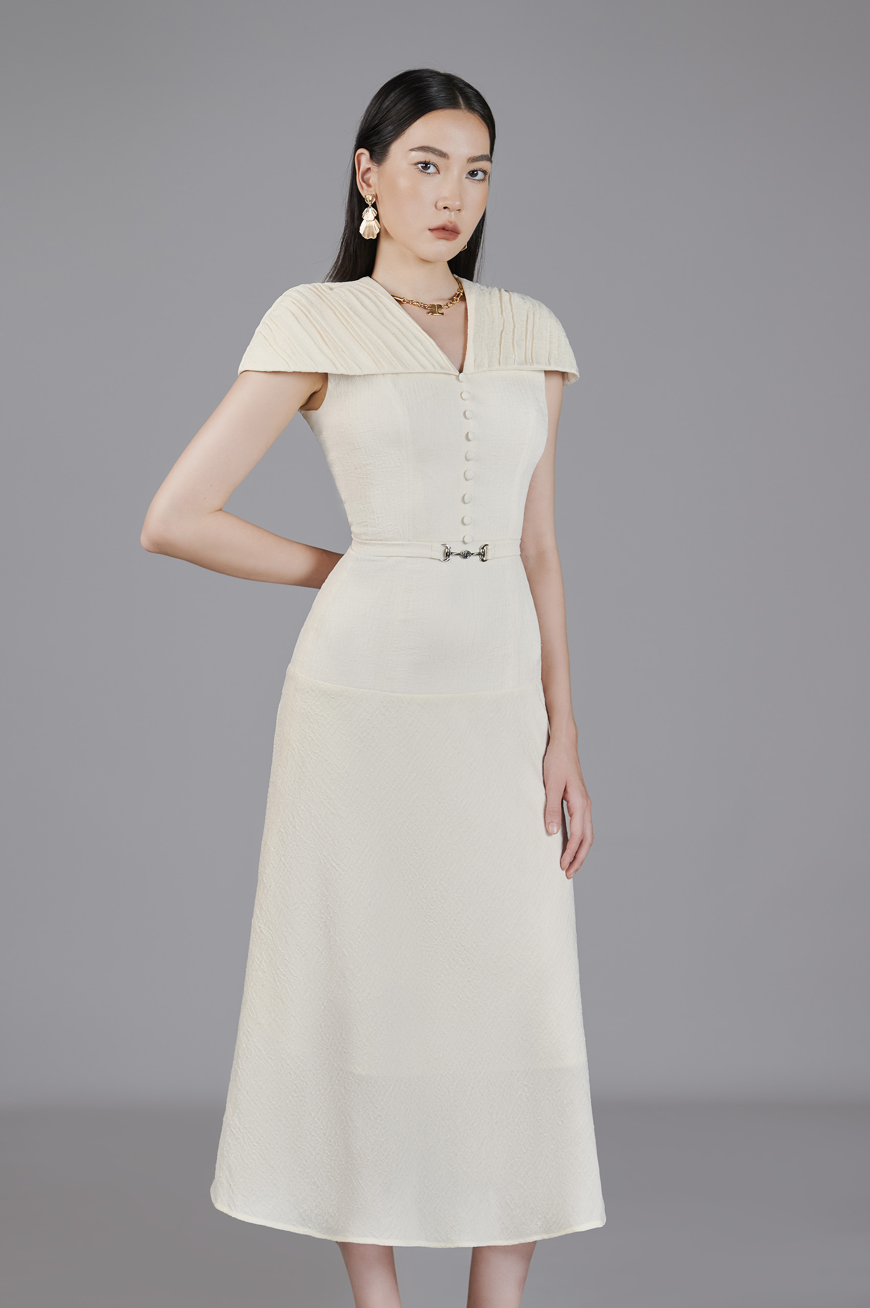 Heather A-line Dress - Image 3