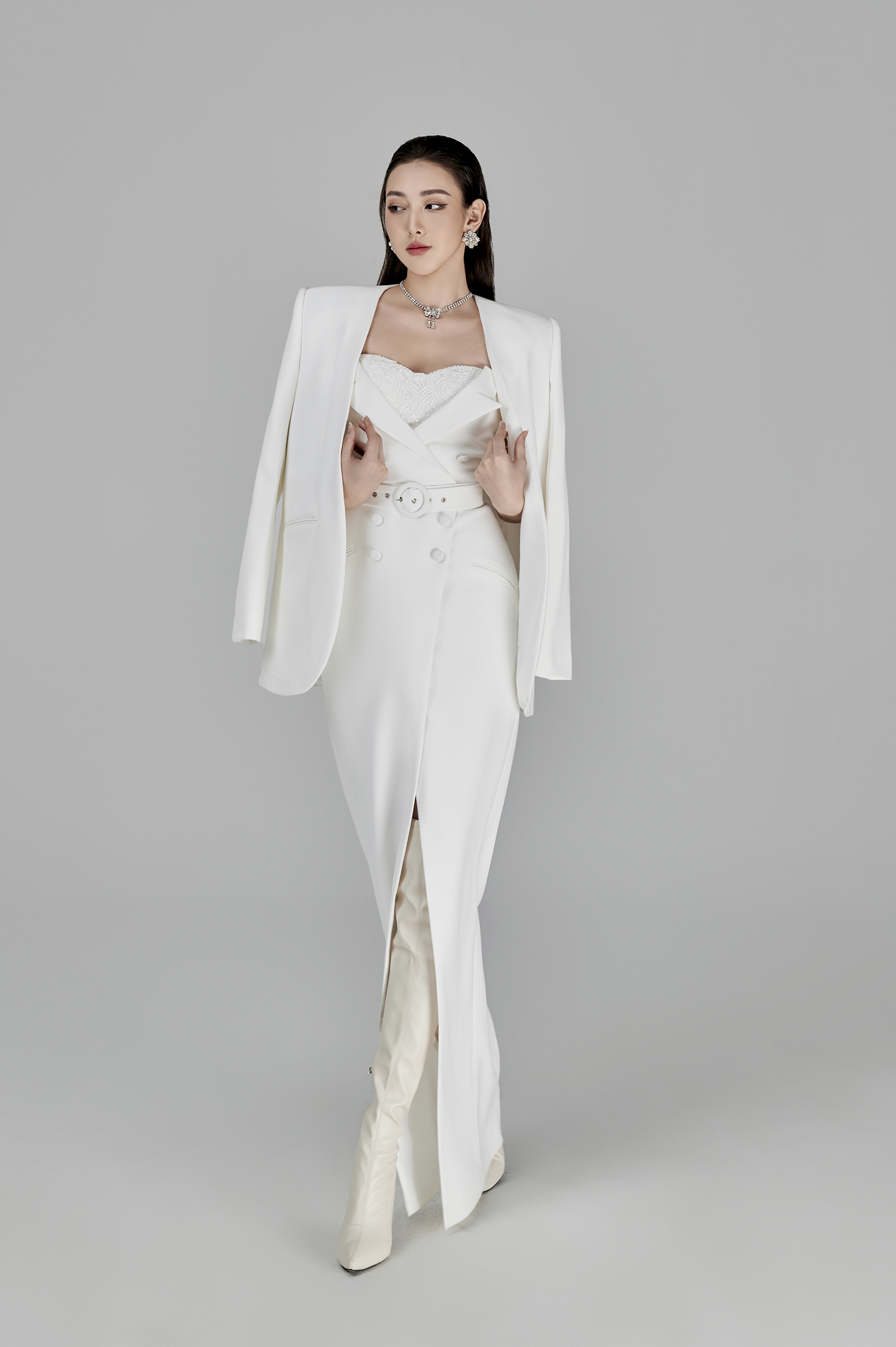 Maha Strapless Evening Gown - Image 4