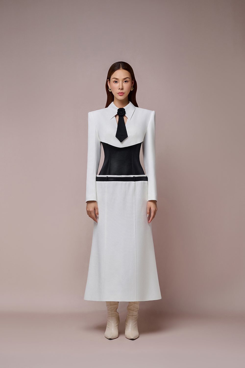 Tullia Cut-out Corset Dress