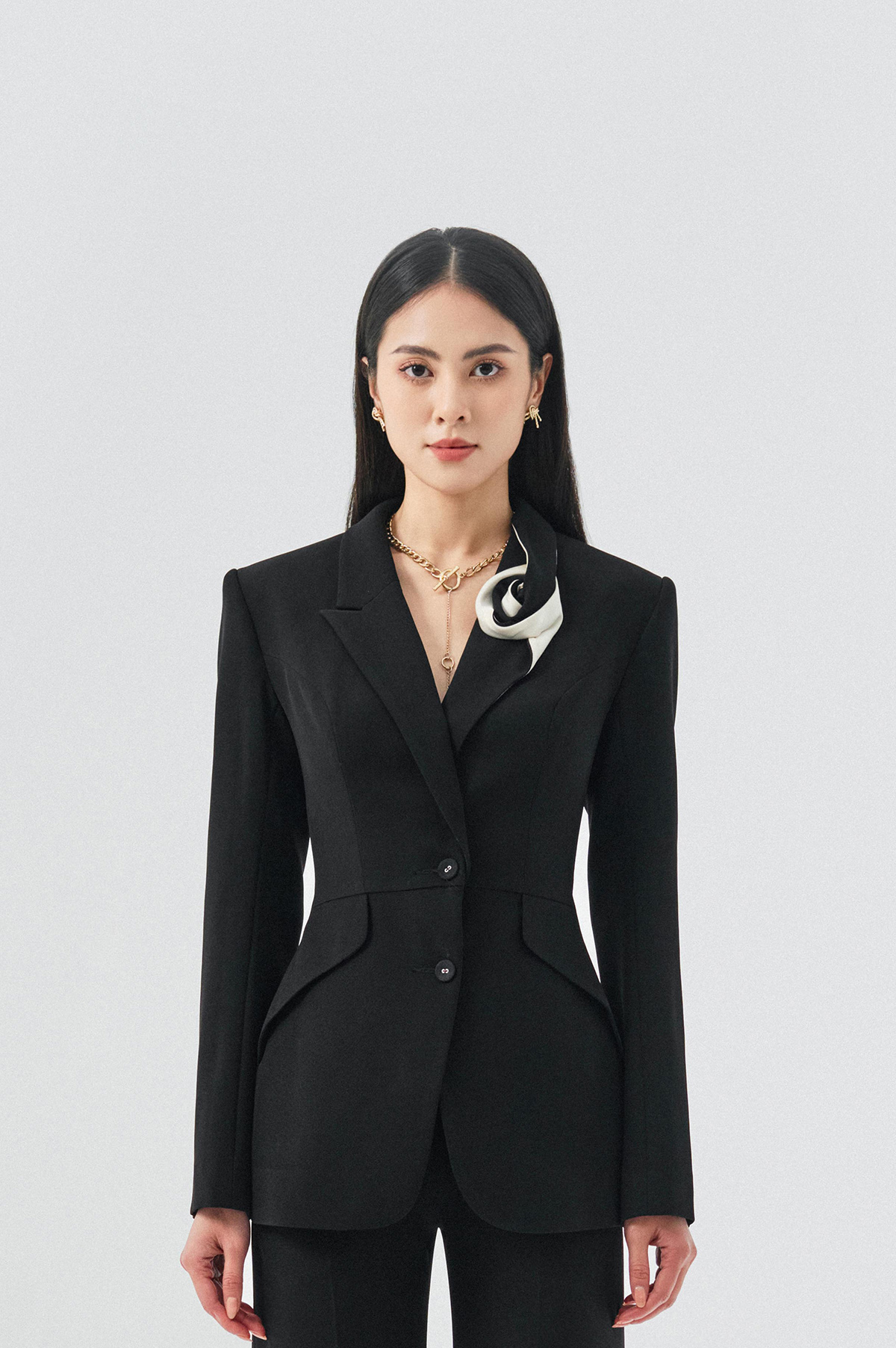 Nadia Floral 3D Blazer