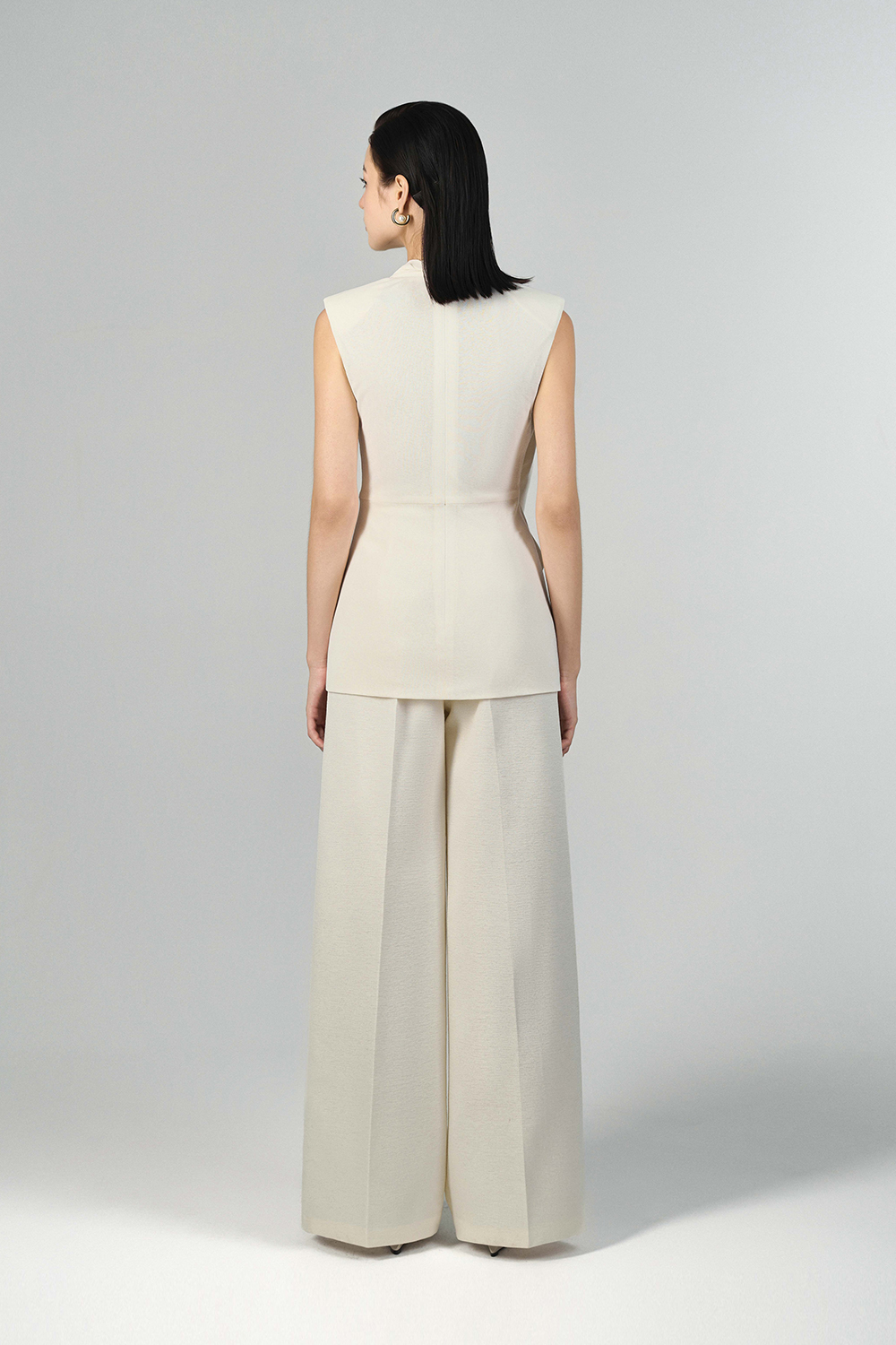 Mia Wide-leg Pleated Pants - Image 4