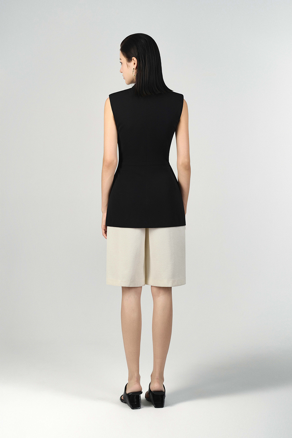 Scarlett Sleeveless Peplum Top - Image 6