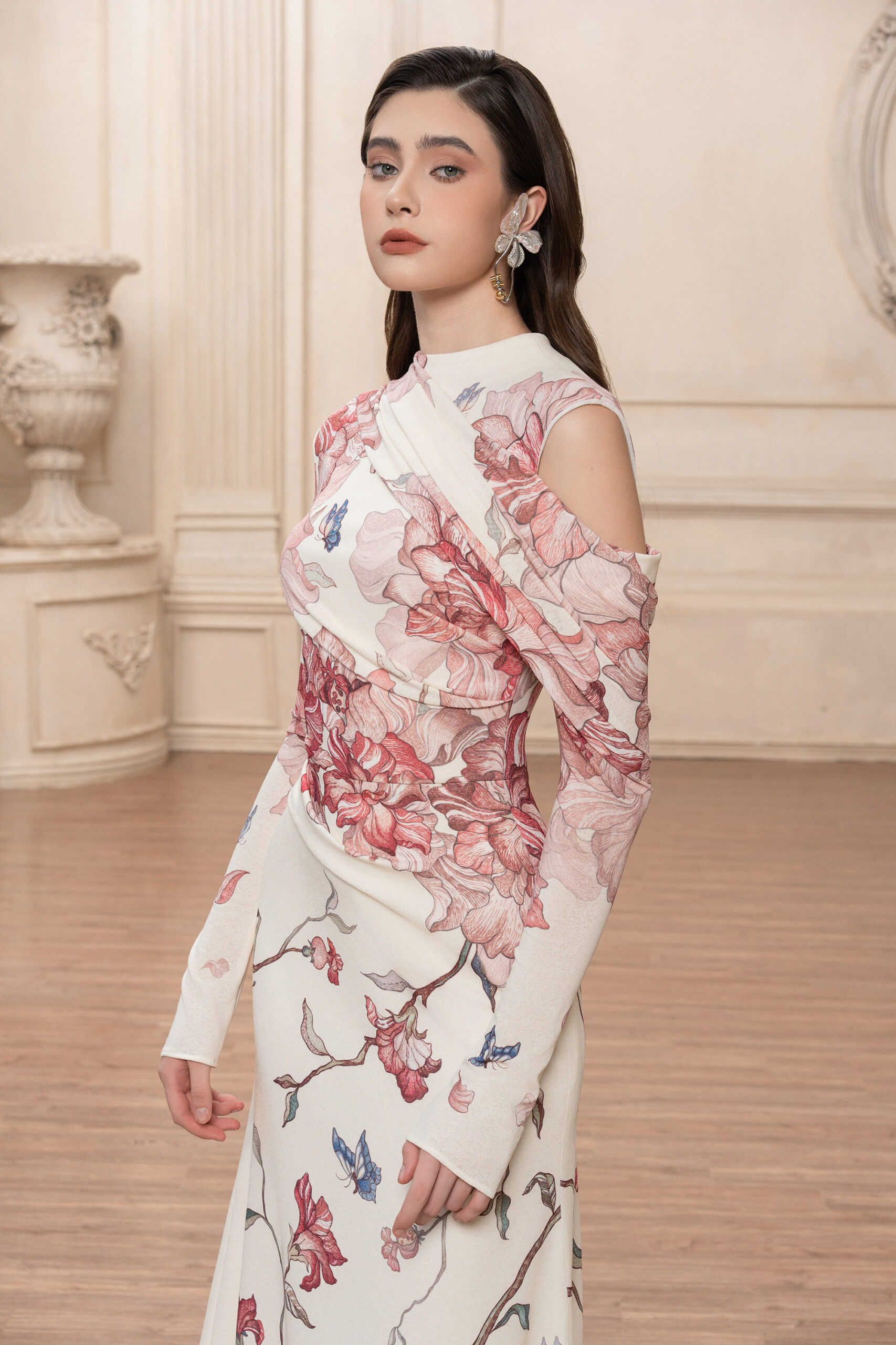 Serene Symphony Dress - Image 9