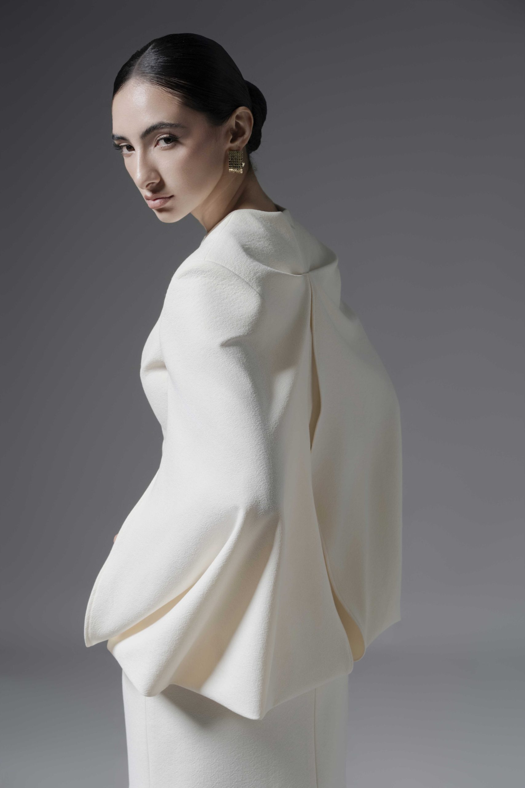 Ivory Curve Dress - Image 10