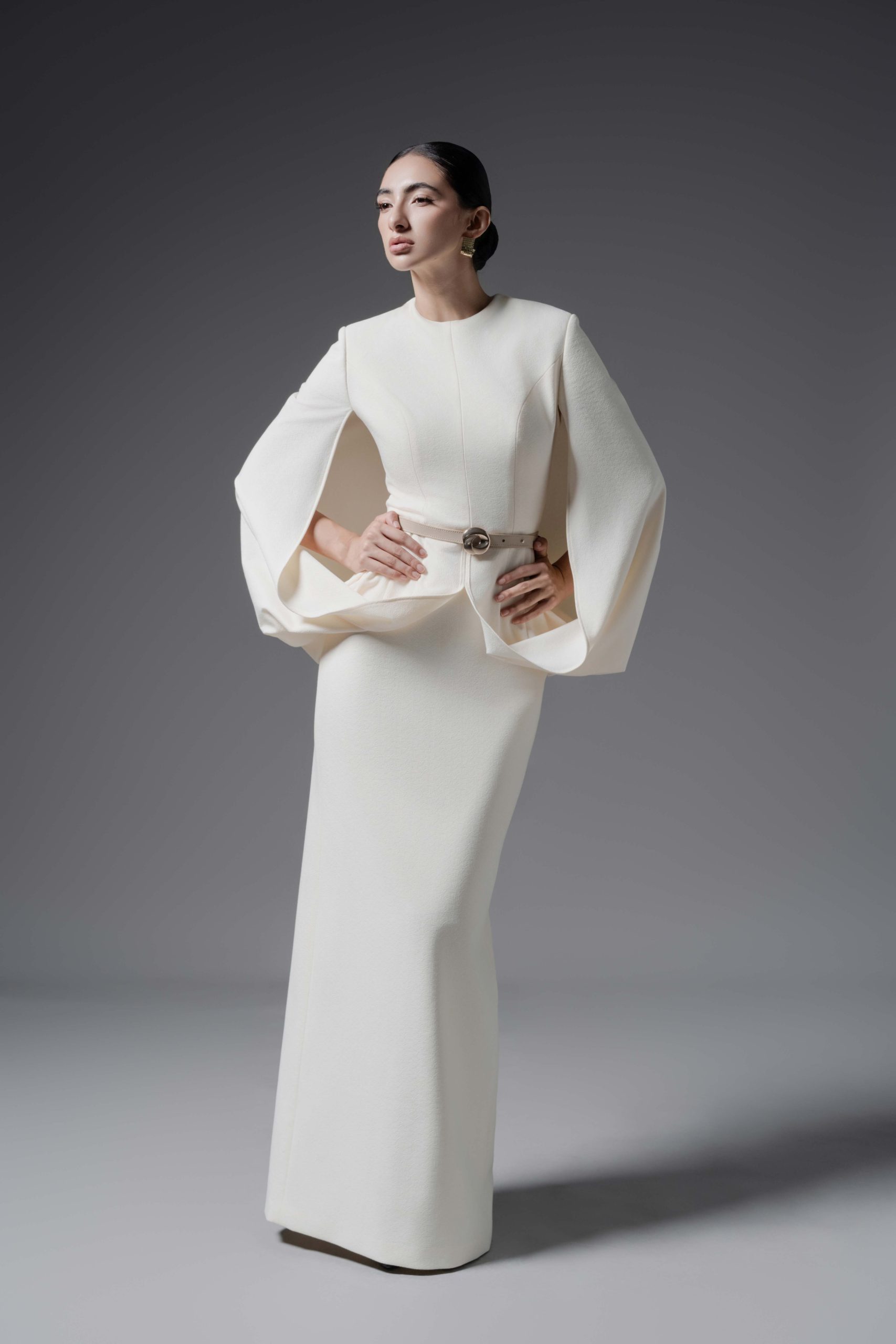 Ivory Curve Dress - Image 8