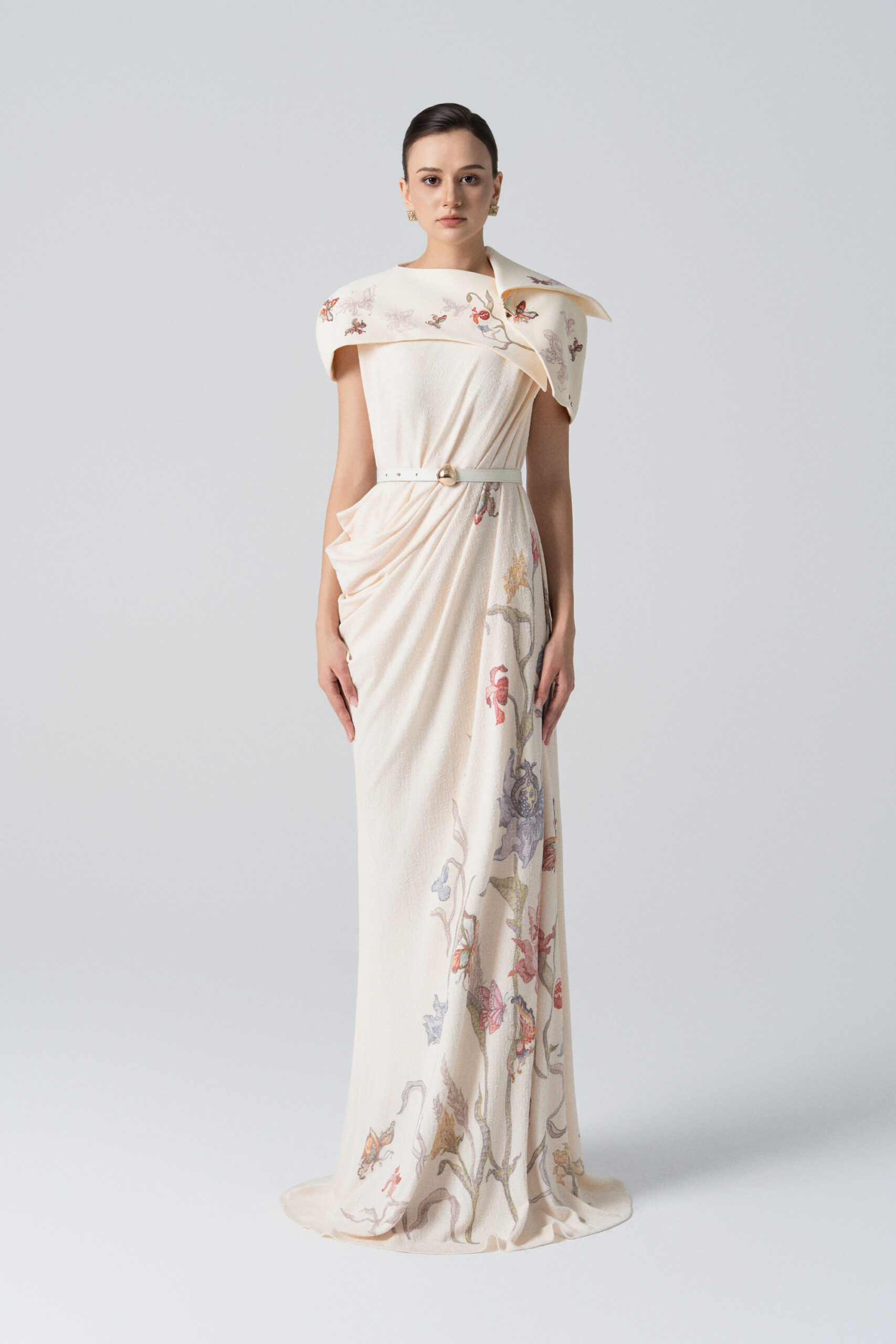 Golden Hour Midi Dress in Sweet Corn - Image 2